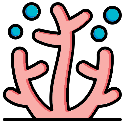 Femto-hopper's coral logo